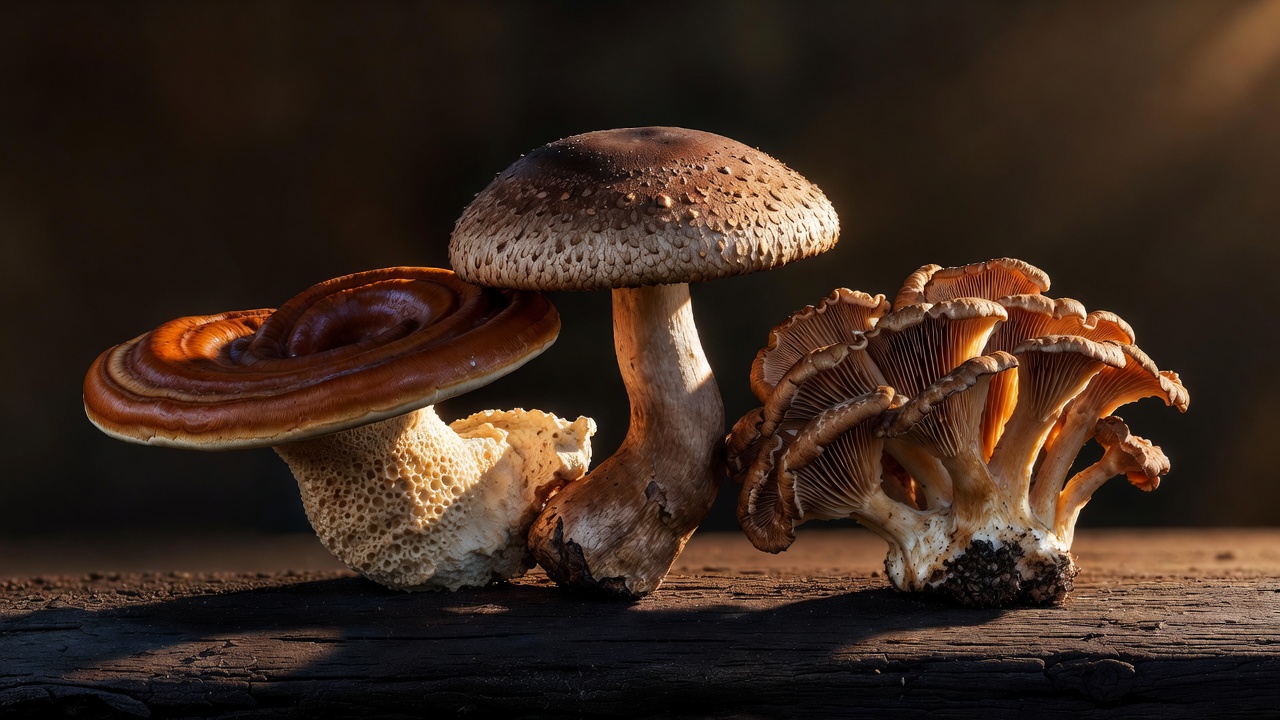 Reishi, Shiitake and Maitake — Japanese medicinal mushrooms